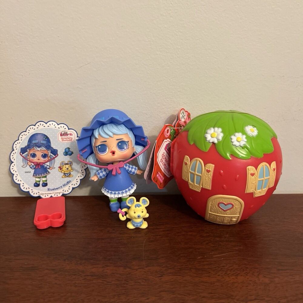 Strawberry Shortcake Doll L.O.L Surprise Blueberry Muffin Doll With Accessories
